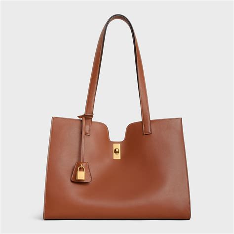 celine clasp calfskin cabas bag|CABAS 16 SOFT IN SMOOTH CALFSKIN .